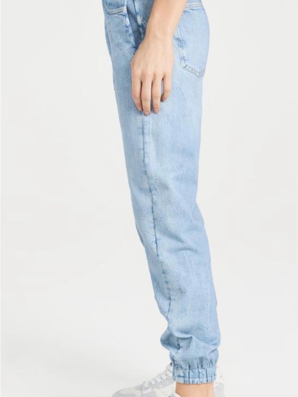 Rag & Bone Kacy Miramar Light Blue Jogger Jeans Elastic Hem size XXS - Picture 2 of 16